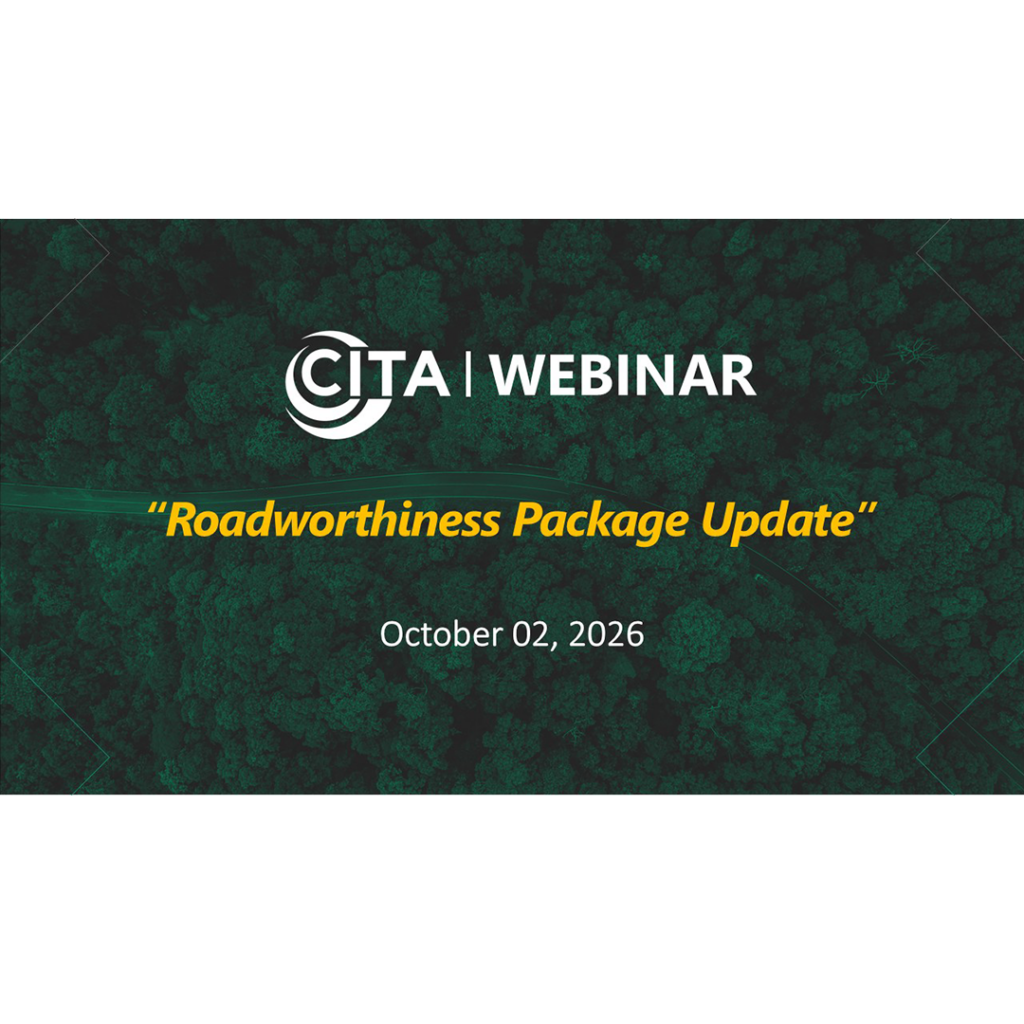 CITA Webinar Reviews Latest RWP Developments